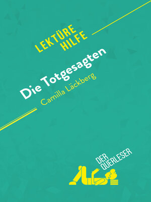 cover image of Die Totgesagten von Camilla Läckberg (Lektürehilfe)
